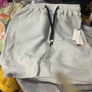 Honor The Gift Light Gray Skirt with Drawstring